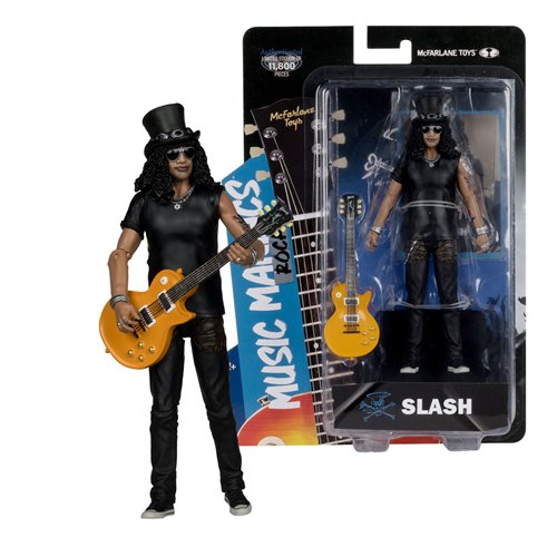 MCFARLANE Music Maniacs Rock Guns N Roses Slash Action Figure