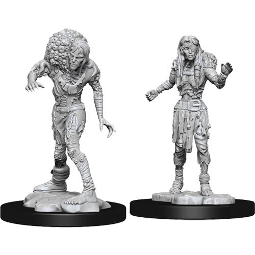 D&D Nolzur's Marvelous Unpainted Minis: W14 Drowned Assassin & Drowned Asetic