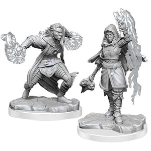 D&D NOLZUR'S MARVELOUS MINIATURES: HALF-ELF WARLOCK