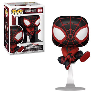 Funko Pop! Spider-Man Miles Morales Game Bodega Cat Suit Vinyl Figure