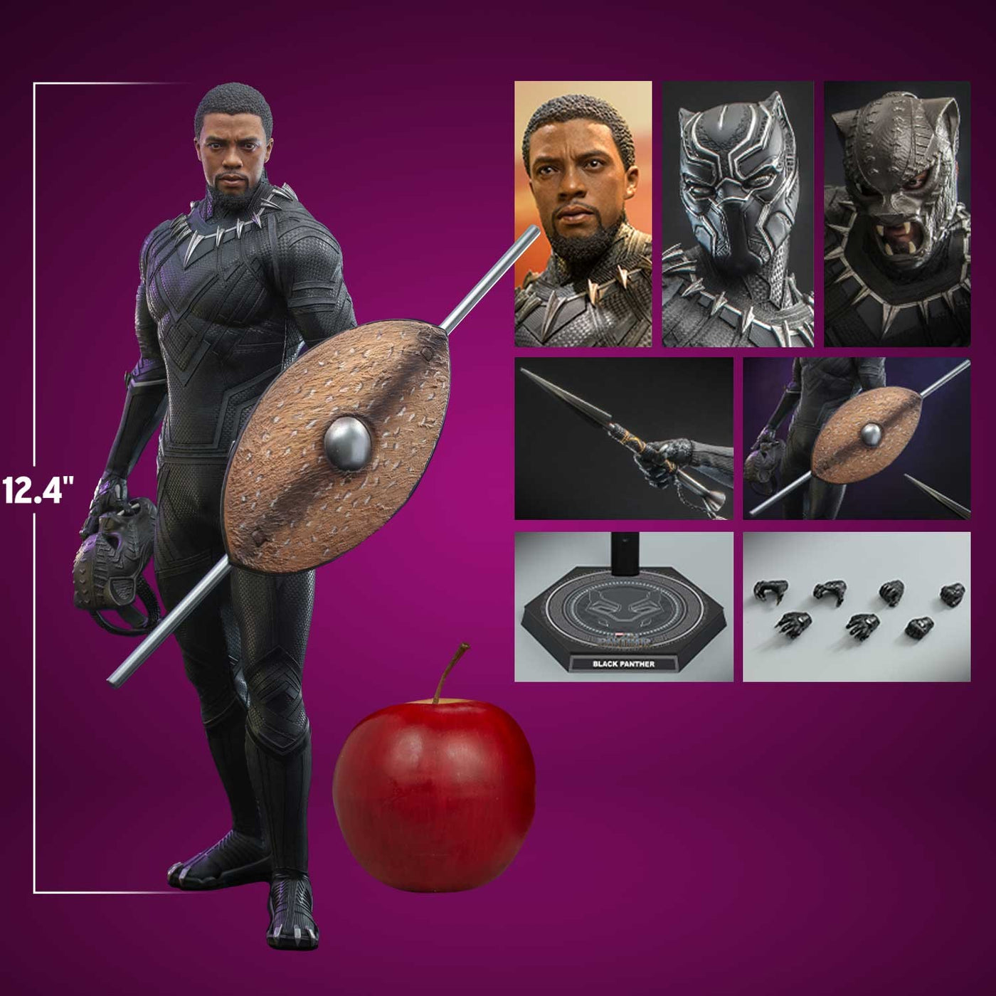 Hot Toys Black Panther (Original Suit) MMS671 – Fun Box Monster Emporium