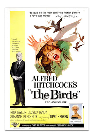 Poster: The Birds Reproduction Movie Poster Size 24X36
