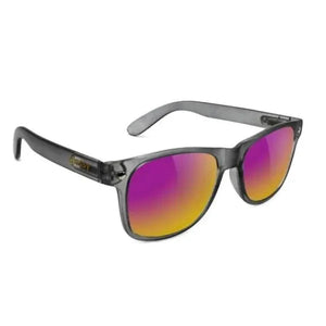 SUNHATERS Leonard Polarized Sunglasses Matte Transparent