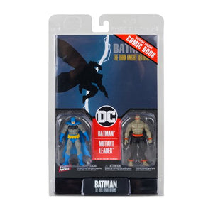 DC The Dark Knight Returns Page Punchers Batman and Mutant Leader 3-Inch Scale Action Figure 2-Pack with Comic Book