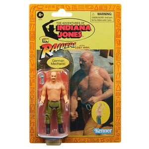 Indiana Jones and the Raiders of the Lost Ark Retro Collection: GERMAN MECHANIC 3 3/4-Inch Action Figure