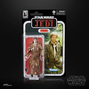 Star Wars The Black Series Return of the Jedi 40th Anniversary 6-Inch Han Solo (Endor) Action Figure
