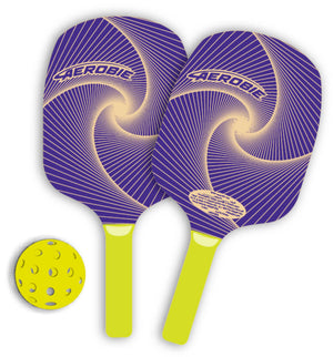 Aerobie Pickleball Set (Pickleball Paddles and Ball)