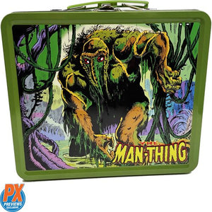 Lunch Box: Marvel Man-Thing Tin Titans Tin Titans Lunch Box with Thermos - San Diego Comic-Con 2023 Previews Exclusive