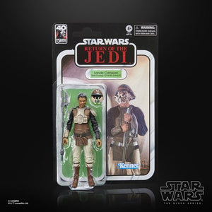 Star Wars The Black Series Return of the Jedi 40th Anniversary 6-Inch Lando Calrissian (Skiff Guard) Action Figure