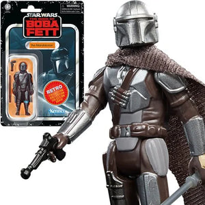 Star Wars The Retro Collection: The Mandalorian (The Book of Boba Fett) (3 3/4-Inch Action Figure)