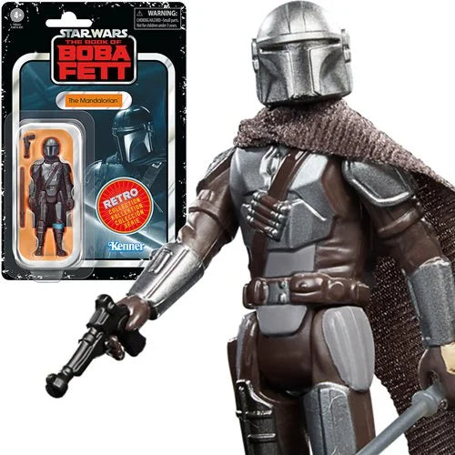 Star Wars The Retro Collection: The Mandalorian (The Book of Boba Fett) (3 3/4-Inch Action Figure)
