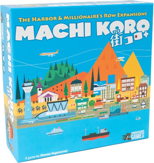 Machi Koro THE EXPANSIONS - Harbor and Millionaire's Row Expansion Set