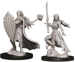 D&D Nolzur's Marvelous Unpainted Minis: Female  Elf Paladin