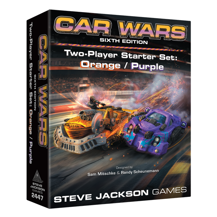 Car Wars Two-Player Starter Set Orange/Purple (Board Game)
