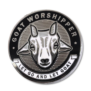 Enamel Pin: "Goat Worshipper" by Arcane Bullshit