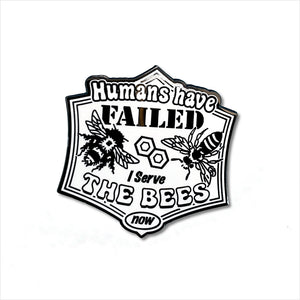 Enamel Pin: "I Serve The Bees Now" Pin by Arcane Bullshit