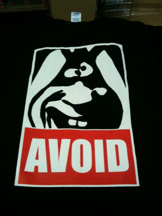 T-Shirt: AVOID! Pizza Monster