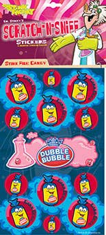 Dubble Bubble Scratch-N Sniff Sticker
