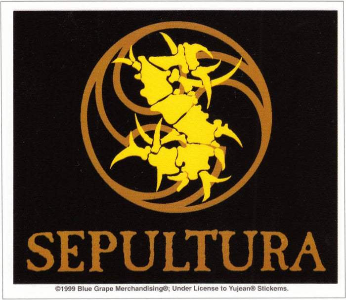 Sticker - Sepultura - Bone Logo