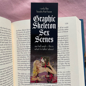 Bookmark: Graphic Skeleton Sex Scenes