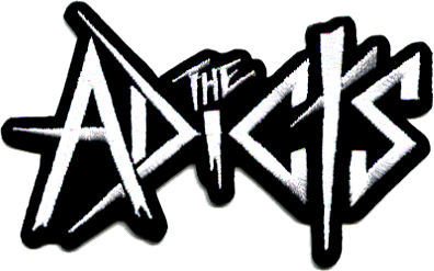 Patch:The Adicts - Black And White Logo