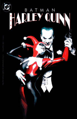 Sticker: Batman - Harley Quinn & Joker