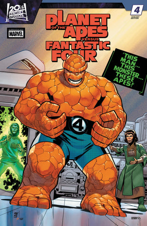 PLANET OF THE APES VS. FANTASTIC FOUR #4 PACO MEDINA HOMAGE VARIANT