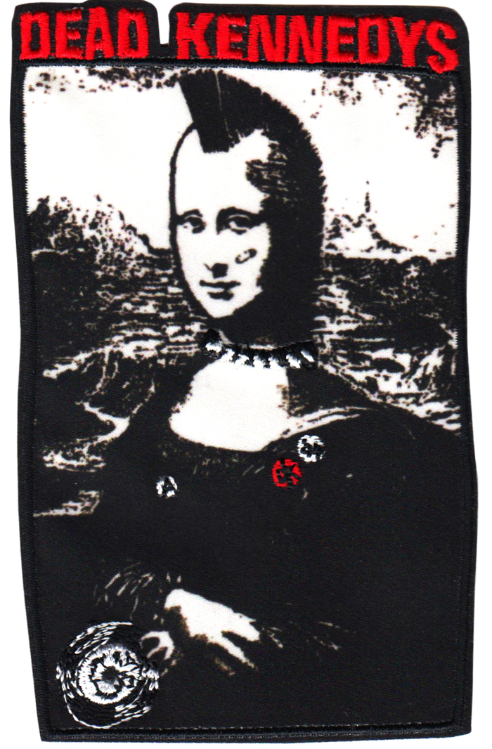 Patch: Dead Kennedys - Punk Rock Mona Lisa