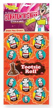 Tootsie Roll Scratch-N Sniff Sticker