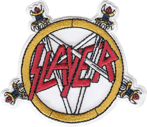 Patch: Slayer - Sword Pentagram Logo (Embroidered)