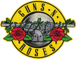 Patch: Guns N' Roses - Extra Large Logo (6.88" x 8.88")