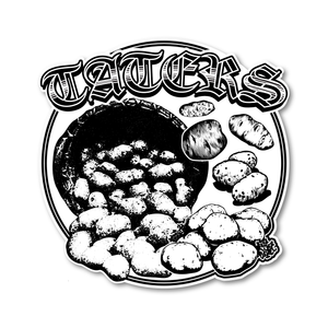 "Taters" Round Sticker by Arcane Bullshit
