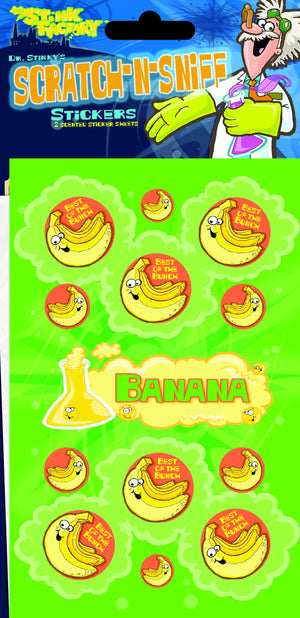Banana Scratch-N Sniff Sticker