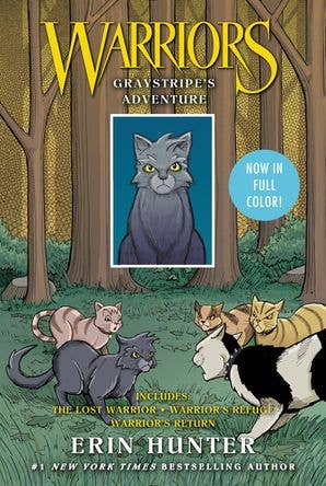 Warriors: Graystripe's Adventure: 3 Warriors Books in 1 TP