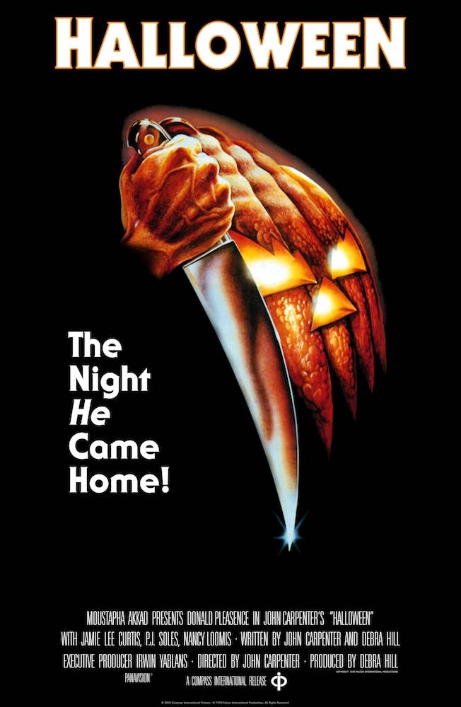 Halloween The Night He Came Home! Horror Movie Poster (replica)