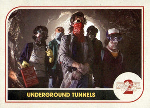 Stranger Things : Series 2 Topps Trading Cards  #ST-47 - Underground Tunnels
