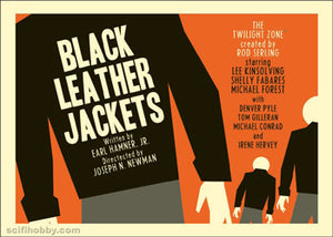 Twilight Zone Archives Trading Cards : Black Leather Jackets J145