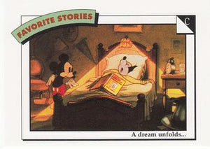Disney Collector Cards (1991 Impel) #36 - C: A dream unfolds...