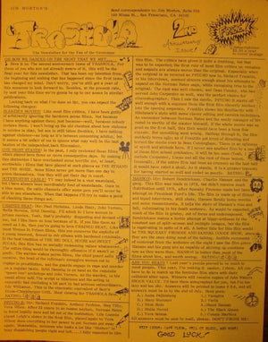 Trashola Vol. 3 #1 (1981 Horror Fanzine)