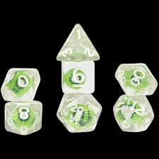 SIRIUS DICE: Fruit Slice Dice Set- KIWI