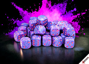 Dice Set: Chessex SPECKLED PURPLE PASSION 12MM D6 DICE BLOCK (x36 Dice)(CHX 25967)
