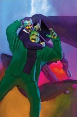 Mark Spears Monsters #8 Mark Spears A19 Frankenstein Dracula Cage Match To the Death! Cover