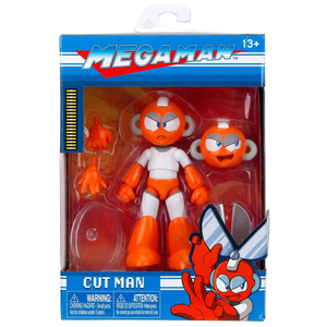Mega Man : Cut Man - 4.5" Jada Action Figure