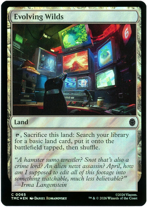 Magic The Gathering: Teenage Mutant Ninja Turtles : Evolving Wilds (Surge Foil)