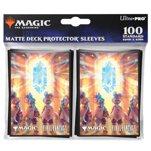 Ultra Pro Magic The Gathering Final Fantasy Standard Deck Protector Sleeves for Commander V2 (100 CT)