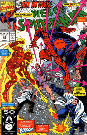 Web of Spider-Man #73 (1985 Series)