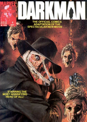 Darkman : Official Comics Adaptation Marvel Magazine / Comic