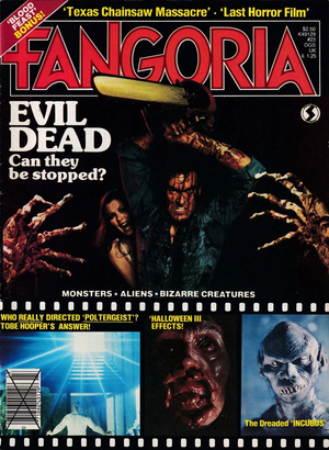 Fangoria #23 Evil Dead Cover