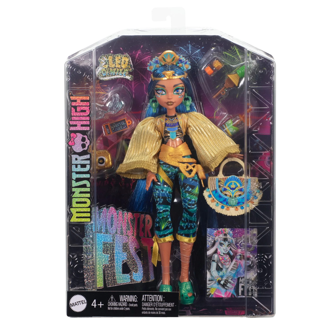 Monster High Monster Fest Cleo de Nile Doll Fun Box Monster Emporium