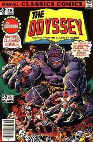 Marvel Classics Comics #18 The Odyssey (1976 Illustrated Classic Novels)